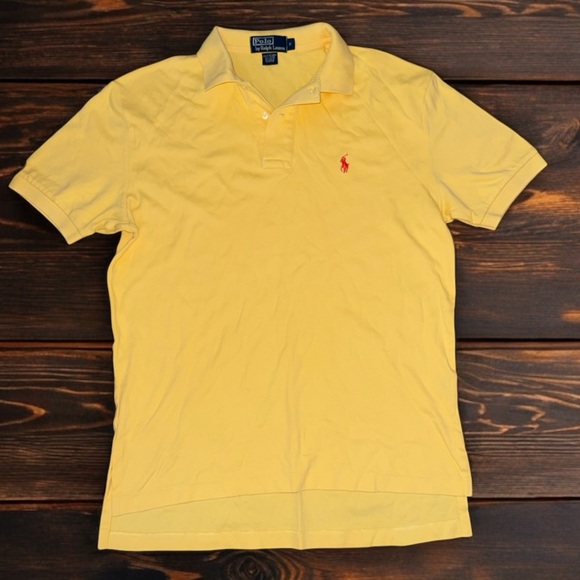 Polo Ralph Lauren Other - Polo Ralph Lauren Yellow Polo Shirt Small
